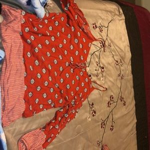 Off the shoulder blouse